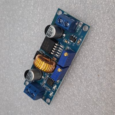 XL4015 DC-DC step-down buck converter module. This type of module is used to convert a higher DC voltage to a lower, adjustable DC voltage._img_3