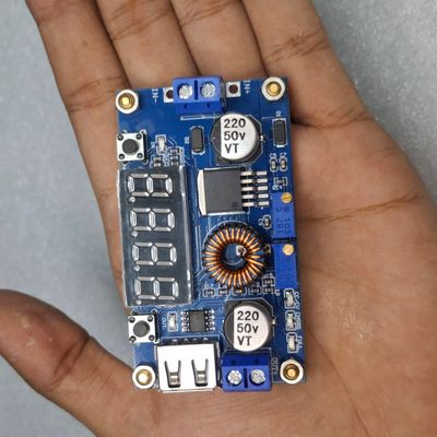 XL4015 Volt & Ampere Adjustable Step-Down Buck Converter With Display_img_2