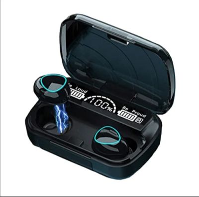 M10 tws Wireless Earphone Touch Bluetooth Earplug In Ear Stereo Sport Headsets cvc8.0 Digital Display Black Good_img_3