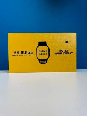 Smart Watch Hk9 Ultra Golden Edition.
