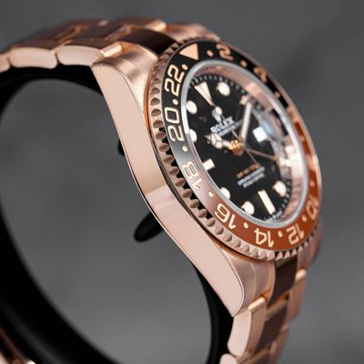 Rolex GMT MASTER-II 'ROOTBEER' ROSEGOLD (2022) (Swiss Made)_img_1