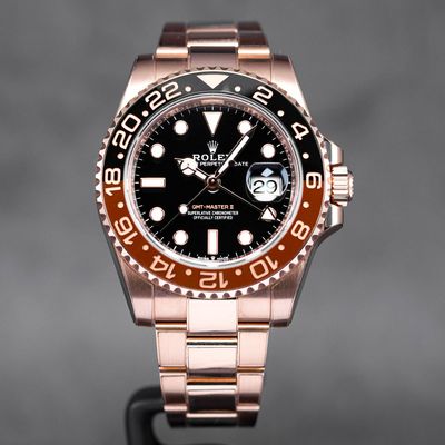 Rolex GMT MASTER-II 'ROOTBEER' ROSEGOLD (2022) (Swiss Made)_img_3