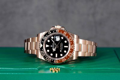 Rolex GMT MASTER-II 'ROOTBEER' ROSEGOLD (2022) (Swiss Made)_img_4
