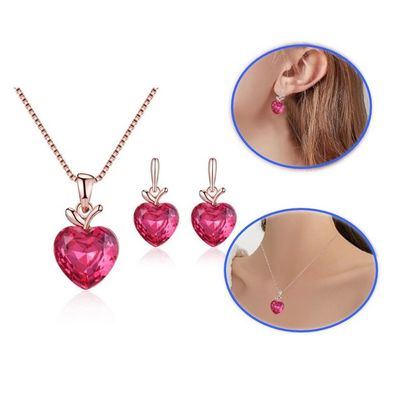 4 in 1 Combo jewelry for women, Bracelet, Necklace,Necklace set, Earrings, Combo_img_2