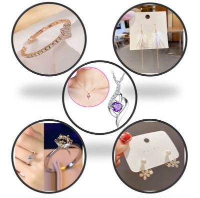 5 in 1 Combo jewellery for women, Bracelet, Ring, Necklace, Earrings_img_0