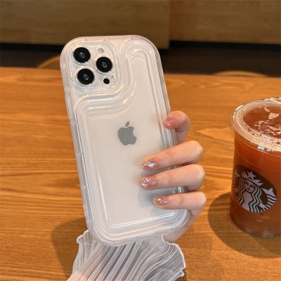 White Pearl Transparent Hybrid Case_img_0