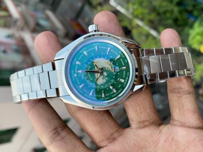 Omega aqua terra worldtimer (Green dial)_img_0