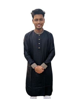 Timeless Black Panjabi - Eid Collection 2025_img_1
