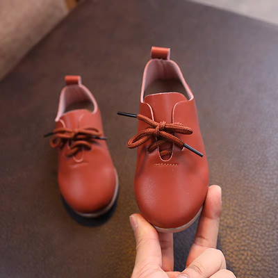 Kids Leather Lace-Up Stylish & Comfortable Formal Shoes (1 to 3 years) for yours BABUU_img_3
