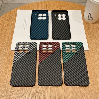 Redmi K80 mobile phone case Xiaomi 15Pro carbon fiber pattern protective cover_img_2