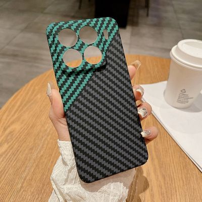 Redmi K80 mobile phone case Xiaomi 15Pro carbon fiber pattern protective cover_img_4