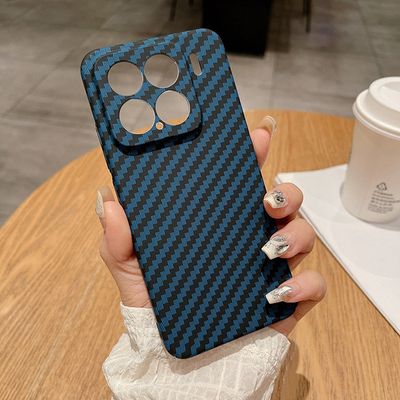 Redmi K80 mobile phone case Xiaomi 15Pro carbon fiber pattern protective cover_img_6