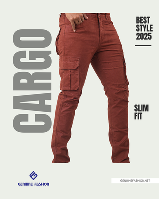 6 POCKET CARGO - COFFEE