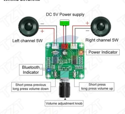 5V Bluetooth Amplifier Circuit_img_2