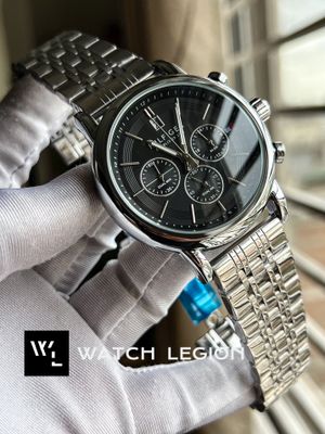 HILFIGER CHRONO CHAIN BLACK DIAL FREE BELT_img_0