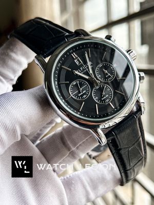 HILFIGER CHRONO CHAIN BLACK DIAL FREE BELT_img_2