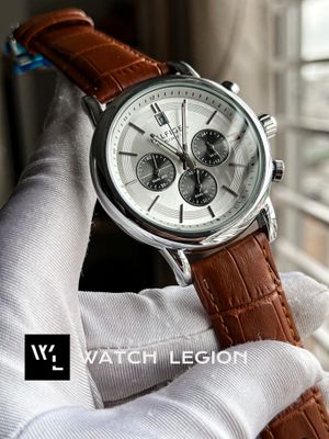 HILFIGER CHRONO CHAIN WHITE DIAL BLACK SUB FREE BELT_img_1