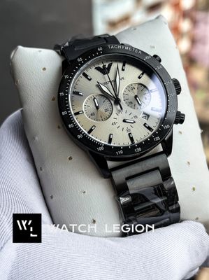 ARMANI BLACK MATT BODY SILVER DIAL_img_0