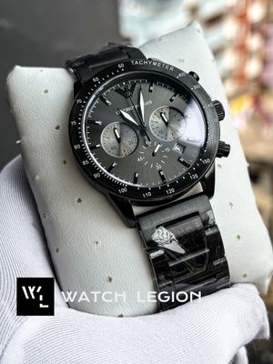 ARMANI BLACK MATT BODY GREY DIAL_img_0