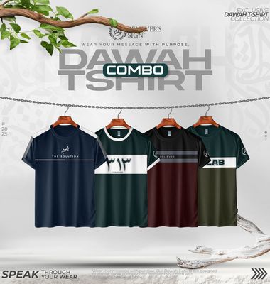 Summer T-Shirt Combo 4 Pcs