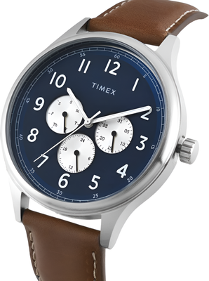 TIMEX  Multi Function Blue Dial Analog Watch - For Men_img_2