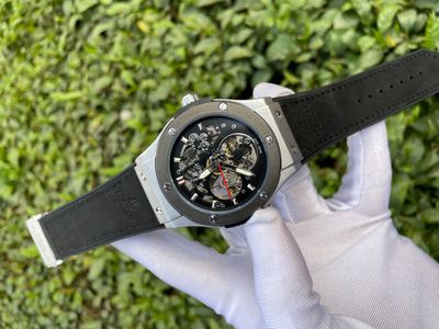 Hublot Automatic Belt - Silver & Black Body_img_0