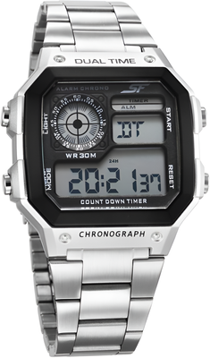 SONATA Hexa 3.0 Metal Digital Watch - For Men_img_1