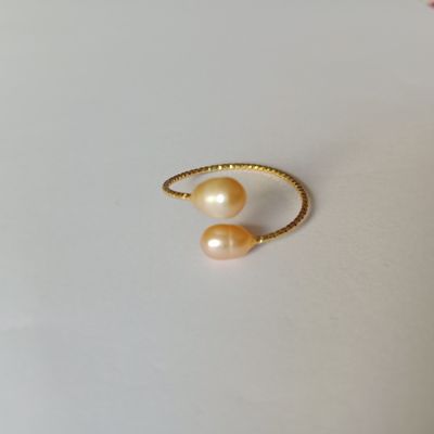 Pearl Adjustable Finger Ring_img_2