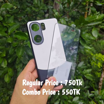 IQOO Neo9 combo Leather cover+screen protector+camera protector_img_2