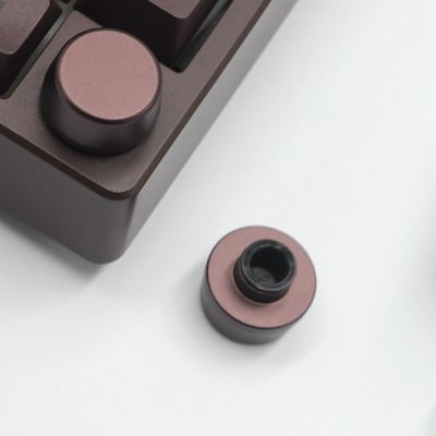 Feker Metal Knob - Inset Round - Brown_img_0