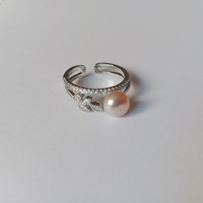 pearl Adjustable finger ring_img_1