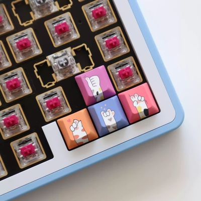 Cat Paws Arrow Keycaps Set_img_0