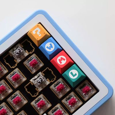 Super Mario Themed R1-R4 Keycaps - Set of 4 Keys_img_0