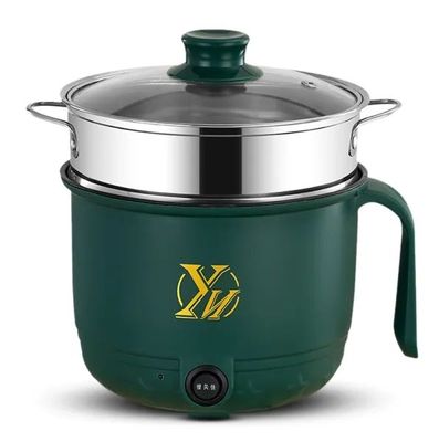 YN Electric Cooking Pot Double Deck–18cm – Green Color ._img_0