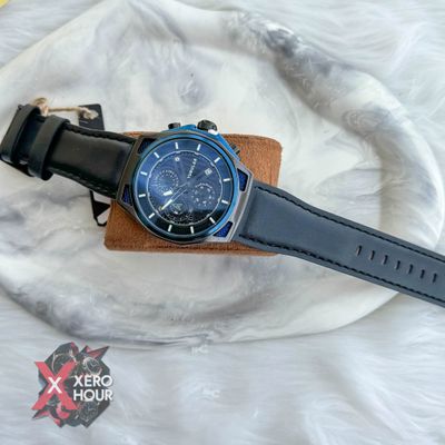 TUBULAR | HONEYMASH | AUTHENTIC LEATHER BELT | BLUE BETL | BLUE WHITE ACCENT_img_1