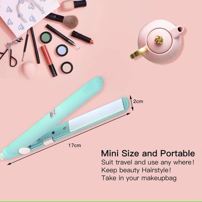 2-in-1 Mini Hair Straightener & Curler - Compact & Portable_img_3