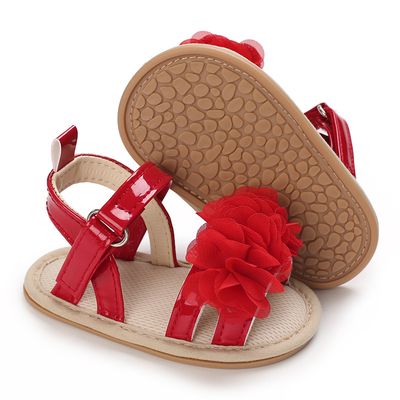 Baby Girls Anti Slip Sole Flower Sandals ( 6-18 months)_img_1