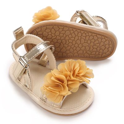 Baby Girls Anti Slip Sole Flower Sandals ( 6-18 months)_img_3