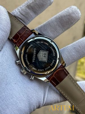 Tag Heuer Carrera Chronograph Chocolate Dial AA_img_2