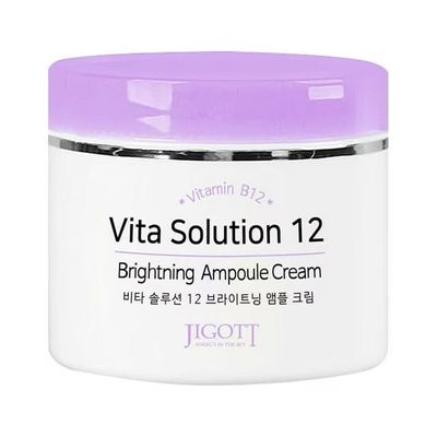 Jigott Vita Solution 12 Brightening Ampoule Cream -100ml_img_1