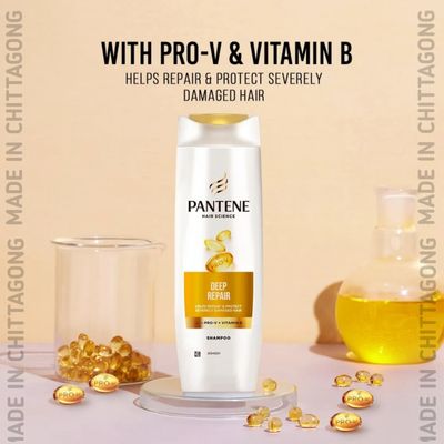 Pantene Shampoo Deep Repair - 180ml_img_1