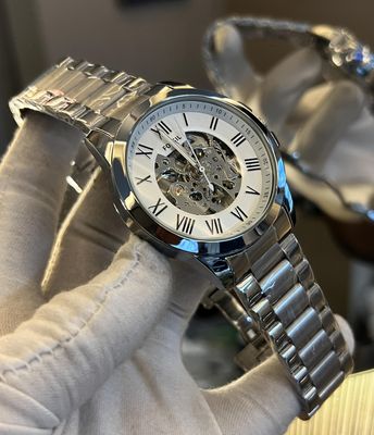 fossil Automatic white dial silver ch_img_0