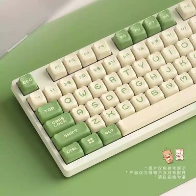 Matcha Bear 122 Keys PBT Keycaps_img_1