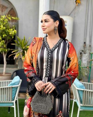 New Pakistani silk Three piece_img_0