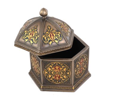 Veronese Vintage Hexagonal Jewellery Box_img_0