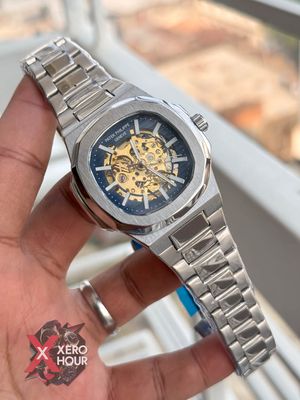 Patek Philippe | SS Body | Automatic Movement | Silver Blue_img_0