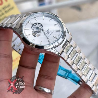 Tissot | Open Heart | Automatic Movement | Silver with White_img_0