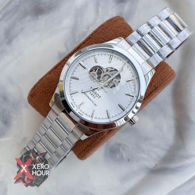 Tissot | Open Heart | Automatic Movement | Silver with White_img_3