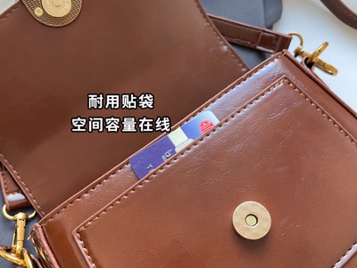 Retro Premium Fashion Crocodile Pattern Saddle Bag_img_10