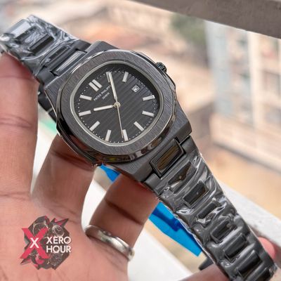 PatekPhilippe | Nautilous | Sweep movement | Quartz | Full Black_img_0